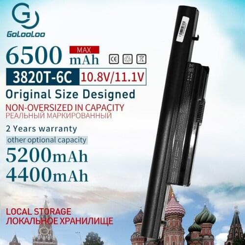 Golooloo 6 Cells Laptop Battery For ACER Aspire 5820TG 5745P 3820T 4745G 4820T 5820T 5745G 3820TZ AS10E7E AS10B7E