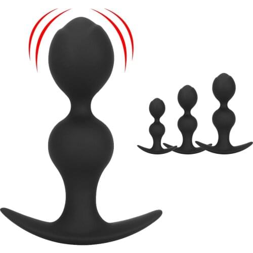 Butt Plug G-spot Massager Sex Toys for Women Men Butt Stimulation S/M/L Prostate Massager Anal Plug Big Flower