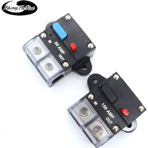 Auto circuit breaker self-recoverable circuit breaker car audio fuse holder power insurance automatic switch