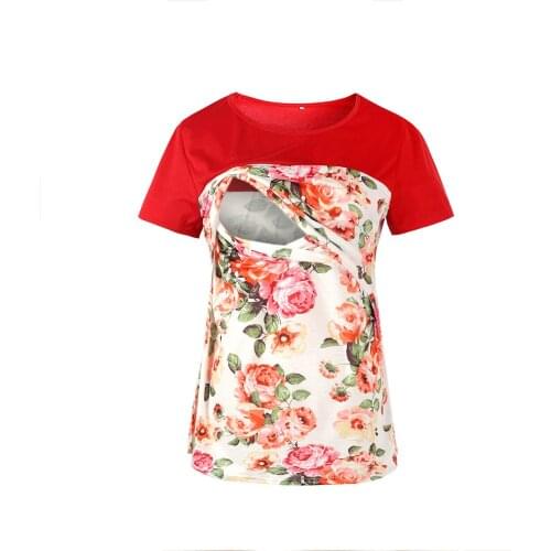 Pregnancy T-shirt Twins Pregnancy T-shirt Summer Short Sleeve Tee Shirts 2022 Print Maternity T-shirt Cute Comfortable