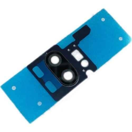 For LG G7 ThinQ G710 Black/Blue/Gray/Rose Gold Color Rear Camera Lens Ring Bracket With Cover