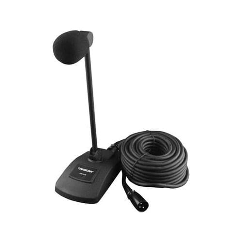 Takstar MS-600 Table Conference Microphone condenser mic 22mm gold-plated diaphragm use for Public address, conference system