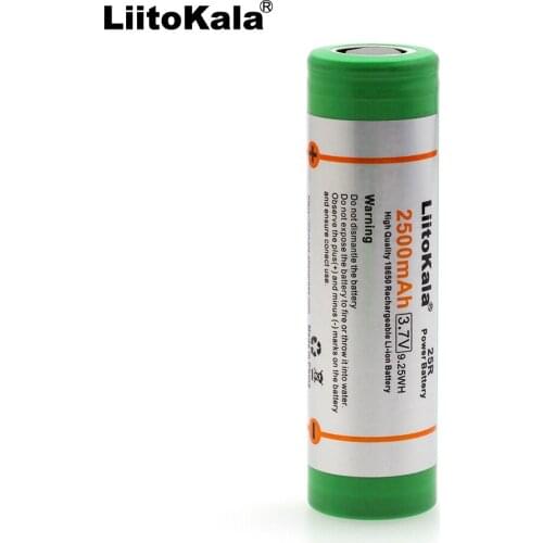 New Liitokala 25R 18650 lithium-ion battery 3.7 V 2500 mAh battery can keep the Electronic special 20A discharge
