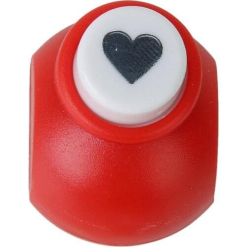Mini Paper Punch Scrapbooking Craft Heart Shape--Random Color