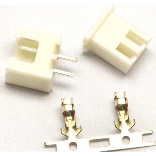 50 sets Kit 2p 3p 4 pin 2.54mm Pitch Terminal / Housing / Pin Header Connector Wire Connectors Adaptor XH2P Kits