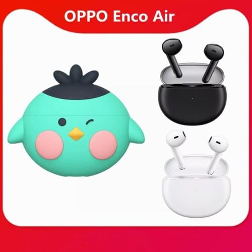 OPPO ENCO Air TWS Earphone Wireless Bluetooth 5.2 Earbuds DNN Noise Cancellation 2 Mirophone For OPPO Find X3 Pro Reno 4 P