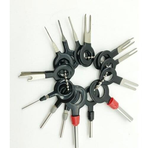 New 18Pcs/set Terminal Removal Tools Car Electrical Wiring Crimp Connector Pin Extractor Kit for Car Plug Repair Tool