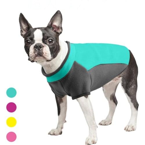 Dog Clothes Pet Wool Vest Thermal Insulation Clothing 3d Cutting Elastic Vest Outdoor Walking Dog Supplies Breathable Adjustable
