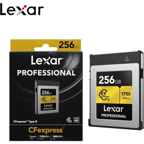 Lexar Professional CFexpress Type B Card Read Up to 1750MB/S 64GB Memory CF Card 256GB 128GB For RAW 4K Camera
