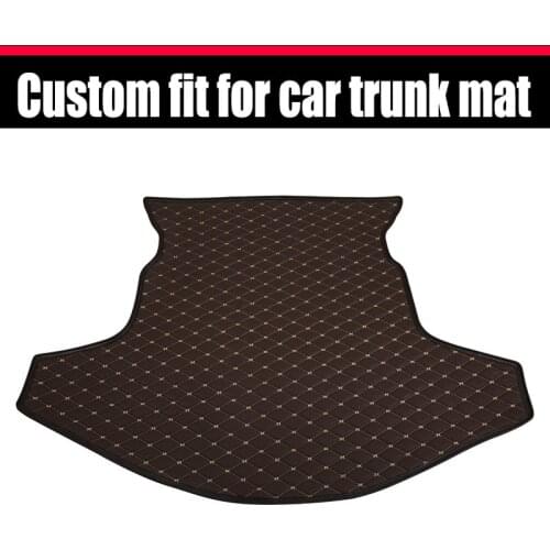 Custom Special Car trunk mats cargo Liner for Mercedes Benz A B180 C200 CL CLA G GLK300 ML class leather Anti-slip car-styling c