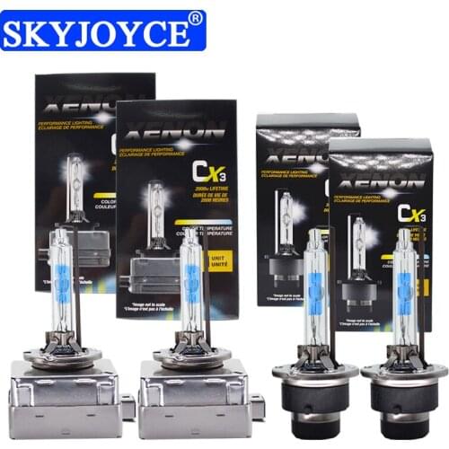 SKYJOYCE 2PCS D1S D2S D3S D4S Auto Headlight 35W 55W 5500K Car Xenon Bulbs Replacement For E63 E65 E46 E60 E85 E53 VW Golf 4 IV