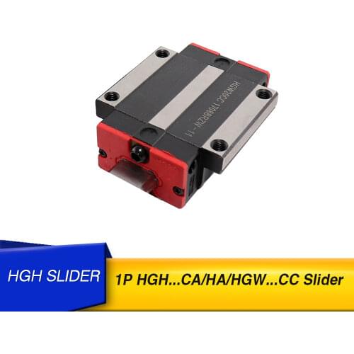 Free shipping Linear Guide Rail Block HGH15CA HGW15CC HGH20CA HGH20HA HGH25CA HGH30CA Linear Block Drive HGR15/20 for CNC Parts