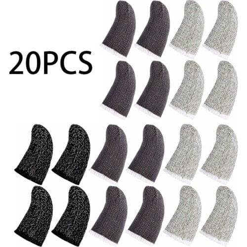 Gaming Finger Sleeve Breathable Fingertips For PUBG Mobile Games Touch Screen Finger Cots Cover Sensitive Mobile Touch TXTB1