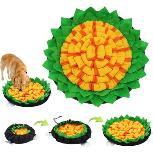 Dog Toys Snuffle Mat Blanket Toy for Dog Puzzle Foraging Training Toy Pet Slow Feeder Sniffing Pad Cat Puppy IQ Training Toys