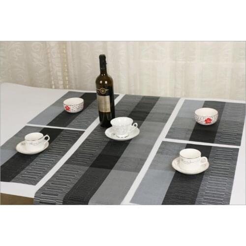 30 * 150 classic green table flag Hotel restaurant high-end insulation anti-skid eat mat family characteristics