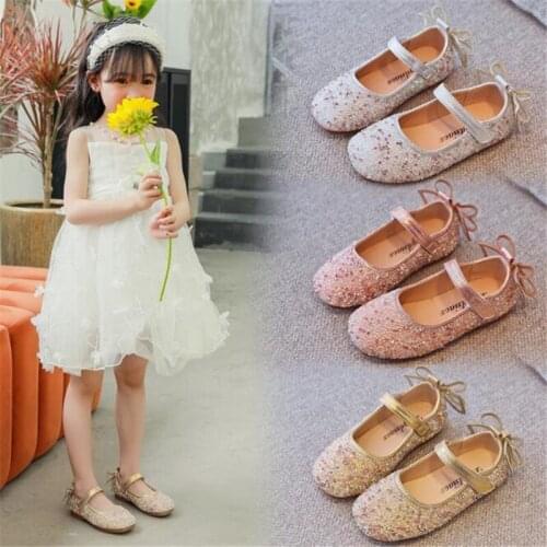 2021 spring new childrens princess shoes girls soft soled antiskid toddler shoes childrens shoes childrens fashion shoes