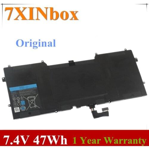 7XINbox 7.4V 47Wh Original 3H76R Laptop Battery For Dell XPS 12 12-L221x 13 9333 13-L321X 489XN Y9N00 9Q32 9Q33 9Q34 C4K9V PKH18