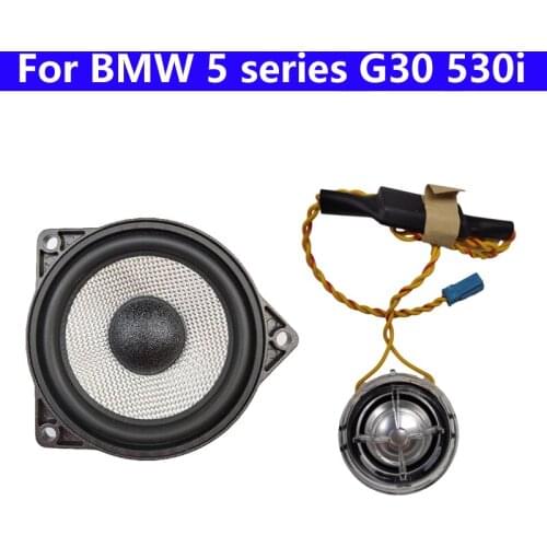 For BMW 5 series G30 530i Tweeter Midrange Center Speaker Cover Music Stereo Lossless Sound Quality Upgrade Audio Combination