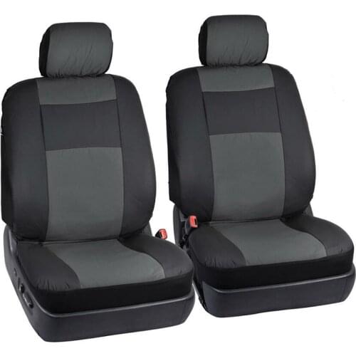 Universal Car Seat Covers Car Seat Protector Auto Accessories Interior Solid Black Seat Covers