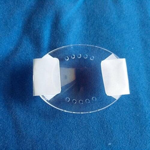 1pcs Medical transparent plastic eye mask adhesive holes air scoop eye socket shield eye protection after ophthalmic surgery