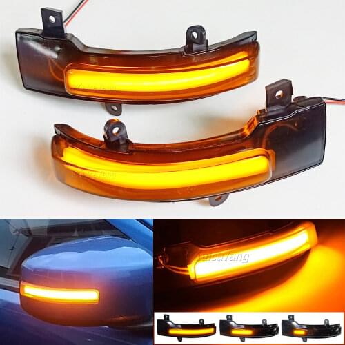 2Pieces Repeater Side Wing Mirror Lamp LED Dynamic Turn Signal Light For Mitsubishi ASX Outlander Sport 2014-2020 Lancer 2016