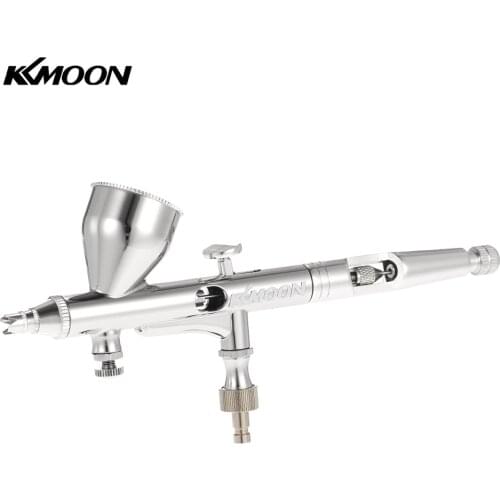 Dual-action Airbrush Set Spray Gun Makeup aerografo pistola de pintura Dropper Wrench + Cleaning Repair Tool 0.25mm Gravity Feed