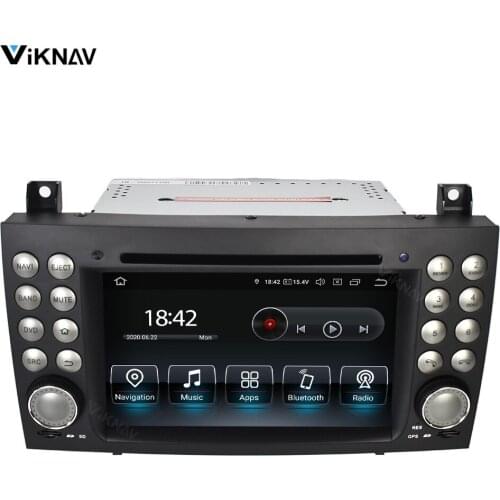 2din android car radio for Benz SLK 171 2004-2011 car multimedia player touch screen GPS navigation auto stereo receiver