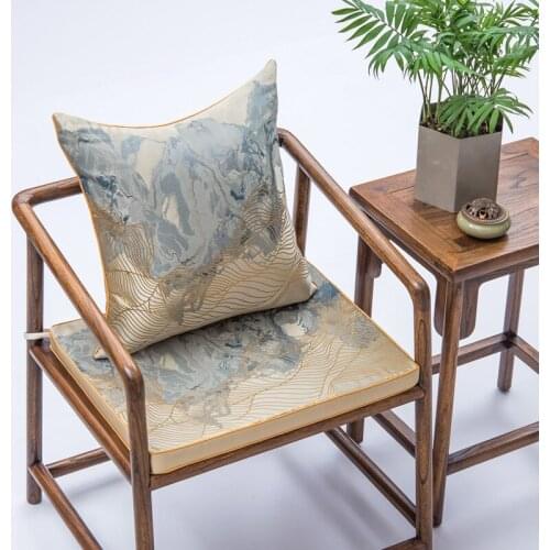 Furniture Decorative Sofa Chair Cushion Chinese Style Pillow Home Decoration Dining Chair Seat Cushions Tatami Floor Cushion
