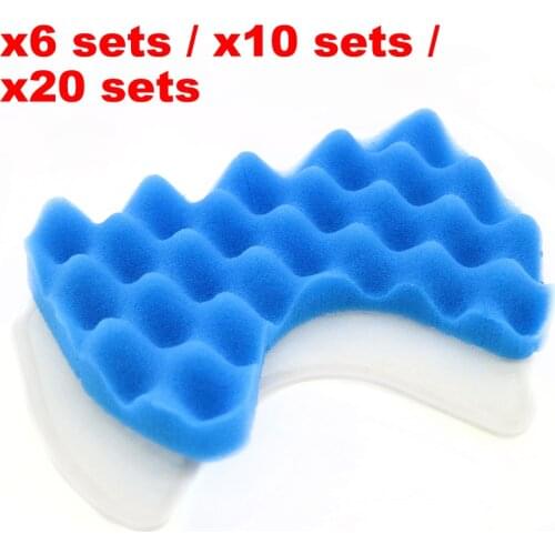 6 /10 /20 sets Hepa Filter for Vacuum Cleaner Accessories for Samsung DJ97-01158A SC65, SC66, SC67, SC68 Series High Quality