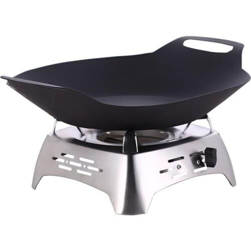 Pot solid alcohol stove creative stainless steel alcohol stove alcohol boiler dry boiler pot small hot pot suit hotel only