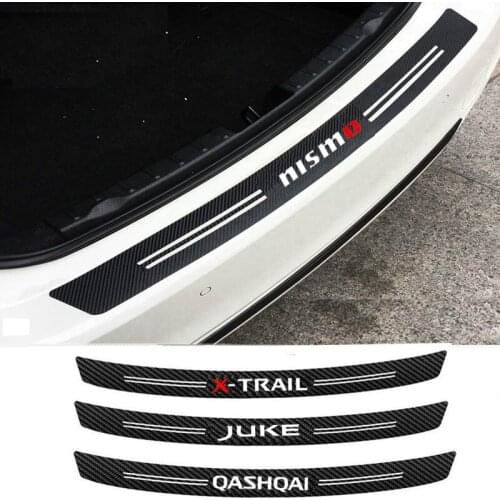 Mutips Carbon fiber car Material nismo car Sticker Accessories for Nissan Tiida Sunny QASHQAI MARCH LIVINA TEANA X-TRAIL JUKE