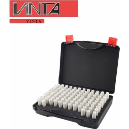 Stainless steel needle gauge set high precision plug gauge pin gauge smooth smooth Steel Pin Gauge Pin Measuring Tool with box