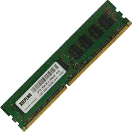For Lenovo ThinkStation E30 7824 TS200v x iDataPlex dx360 M4 RAM 8GB DDR3 1333MHz Unbuffered ECC RAM 4GB 2Rx8 PC3-10600E Memory