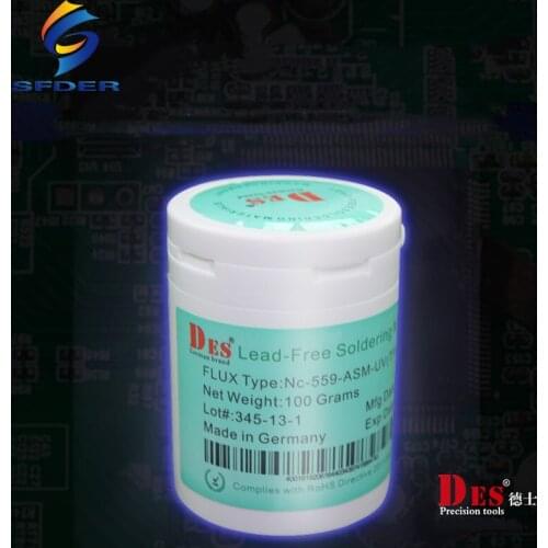 DES solder paste lead-free and halogen-free flux free-cleaning rosin mobile phone repair solder paste NC-559-ASM-UV