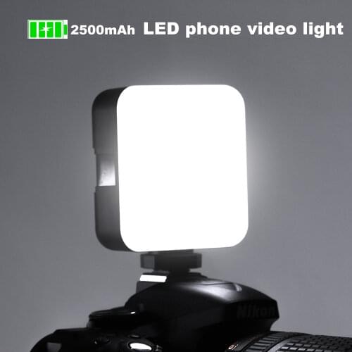 3000mAh 64 Lamp Beads Adjustable LED Video Light Lighting Photographic Fill Light Photography/Live Broadcast/Video Conference