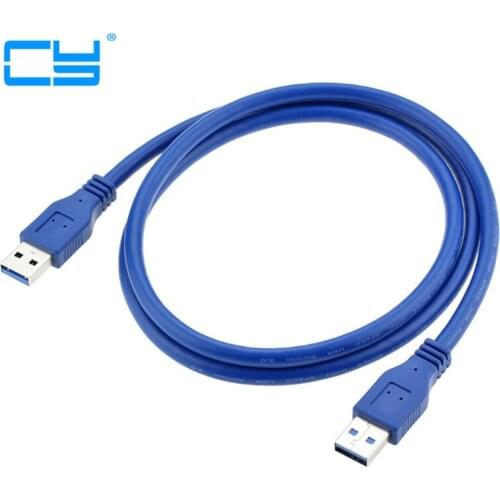 USB to USB Cable Type A Male to Male USB 3.0 Extension Cable for Radiator Hard Disk Webcom USB3.0 Cable Extender 30cm 60cm 1m 3m