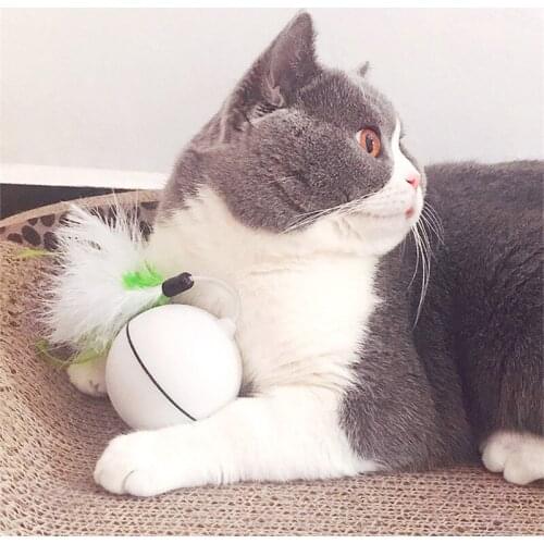 Yooap Interactive Automatic Rolling Ball Creative Cat Toys As Seen on TV Smart LED Flash Cat Toys Electronic Dog Toys for Dogs