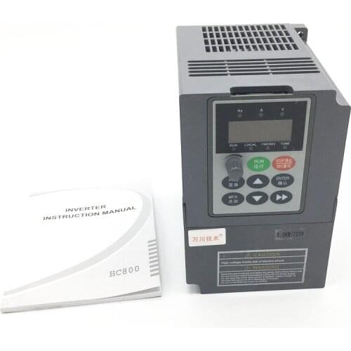 1.5KW 2HP 380V Universal Frequency Converter CE 3.8A 3 Phase input To 3 phase output PID Vector VFD For CNC Router Spindle Fan