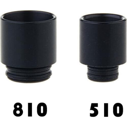 FATUBE 1PCS 510 810 Drip Tip Mouthpiece POM anti scald Pipette Dripper Straw joint