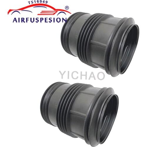 2pcs Rear Dust Cover Dust Boot For Mercedes W211 S211 Air Spring Bag Rubber Bellow 2113200725 2113200825 2113200925 2003-2009