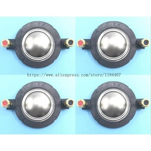 4PCS/LOT 34.4MM Tweeter Diaphragm Voice Coil Titanium Film 34.5MM 34.5 core components With Column 90MM