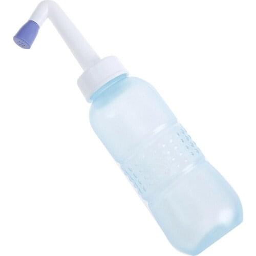 450ml Women Portable Bidet Sprayer Seat Tackle Personal Care Outdoor Camping Emergency Water Bottle Long Spout Rotatable Nozzle