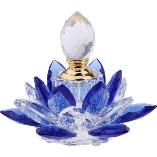 Accessory For Bedroom For Girl From Woman In Royal Blue Crystal Bottle 5 Ml