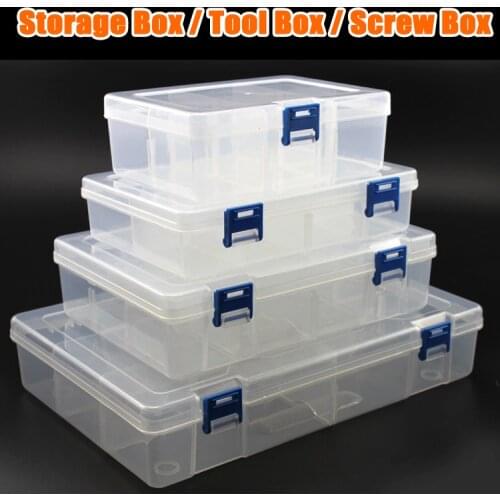 Model Accessories Dedicated Multifunctional Storage Box Parts Box Screw Box Aeromodelling Hardware Plastic Storage Toolbox