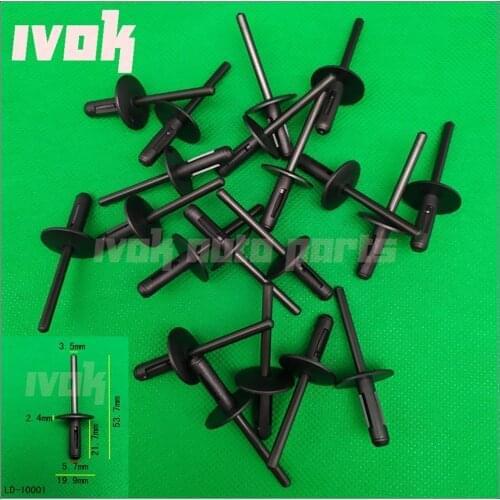 Car Rivets Bumper Fender Plastic For BMW X1 E84 X3 F25 X5 E70 X6 E71 E72 7 Series Car Door Bumper Fixed Clip Car-styling