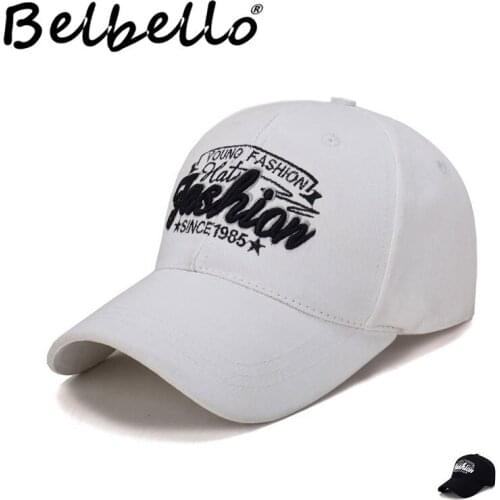 Belbello spring summer high-quality Pure cotton baseball cap Men and women Couple sunshade cap Fashionable leisure Outdoor hat