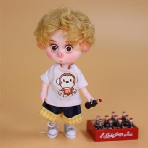 DBS DREAM FAIRY 1/12 BJD 26 joint body ob11 mini doll 15cm toy DODO DOLL