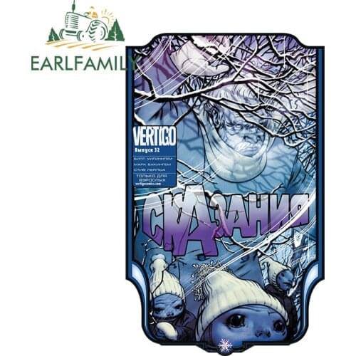 EARLFAMILY 13cm x 8.1cm for Fables Covers By James Jean Vinyl Decal Laptop Car Sticker Motorcycle Trunk Waterproof Car Styling