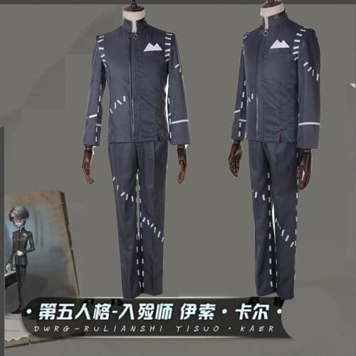 Game Identity V Cosplay Costume Embalmer Aesop Carl Cosplay Costume Halloween Party For Women Men Customized