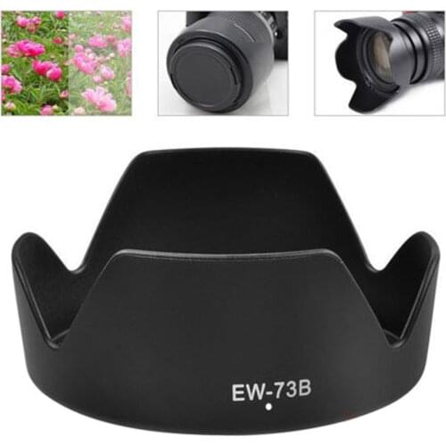 Camera 67mm Lens Hood Lens cap 2in1 New-View 67mm Parasol Petalo/Lens hood EW-73B for Canon 650D 700D 600D 60D